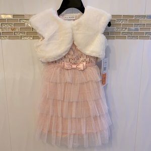 Jona Michelle Toddler Girl Holiday/ Special Occasion Dress
